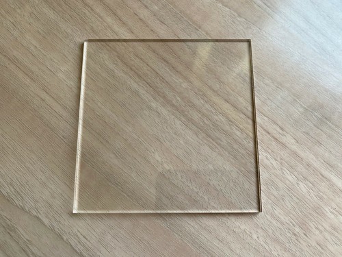 Square clear perspex - square, acrylic